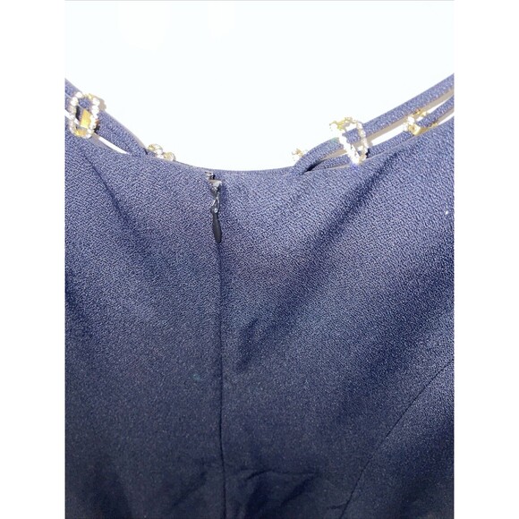 Michael Marcella Ltd. Women’s Embellished Dress Size 8 Black Business Formal - Picture 9 of 12